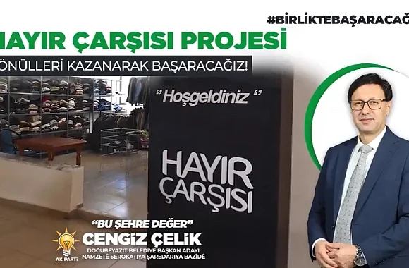 Tüm Türkiye’de seçim heyecanı sürerken, Doğubayazıt AK Parti Belediye Başkan adayı Mimar Dr. Cengiz Çelik, seçime doğru emin adımlarla ilerlemeye 